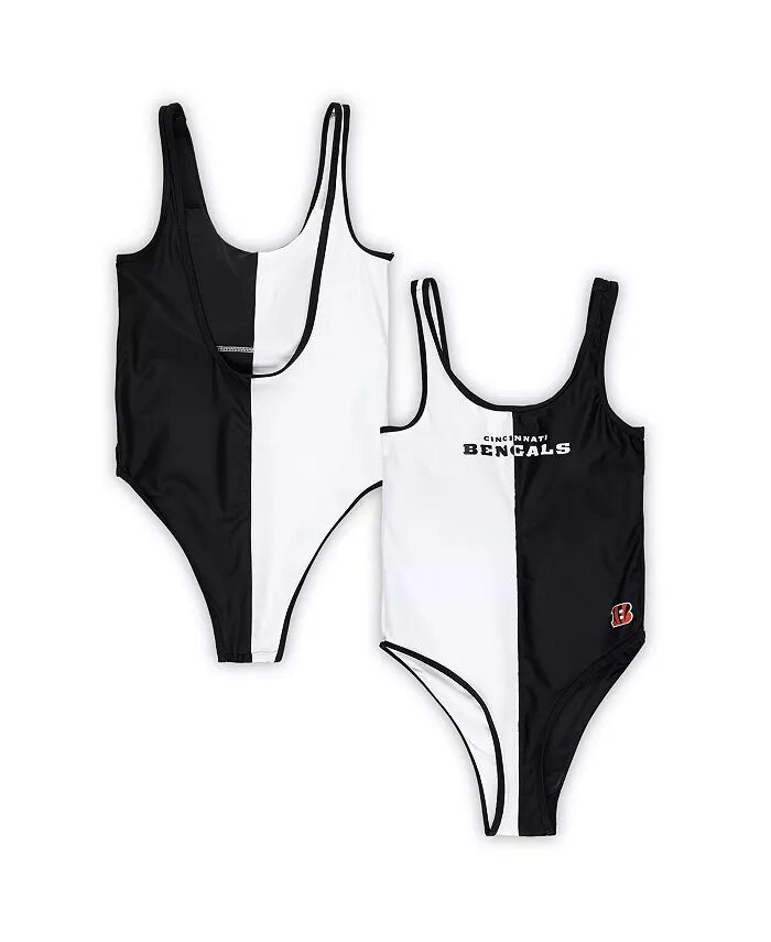 Женский черно-белый слитный купальник Cincinnati Bengals Last Stand G-III 4Her by Carl Banks
Женский черно-белый слитный купальник Cincinnati Bengals Last Stand G-III 4Her by Carl Banks