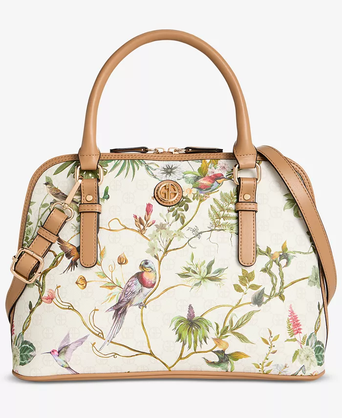 Сумка-кошелек Tropical Dome Giani Bernini, коричневый/бежевый
Сумка-кошелек Tropical Dome Giani Bernini, коричневый/бежевый