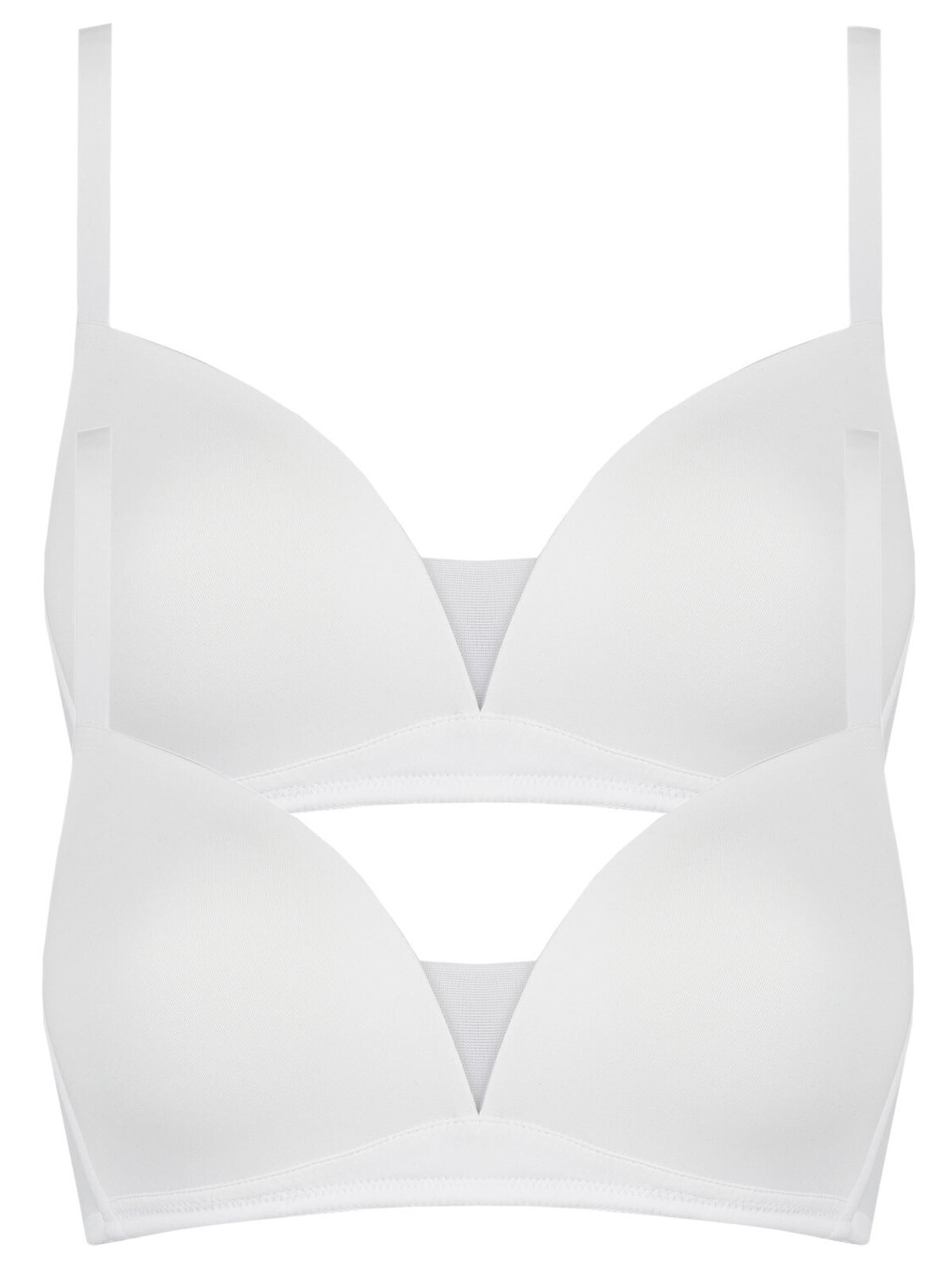 Бюстгальтер без косточек Nina von C. 2er Pack Schalen BH ohne Bügel, цвет Weiss Weiss 
Бюстгальтер без косточек Nina von C. 2er Pack Schalen BH ohne Bügel, цвет Weiss Weiss