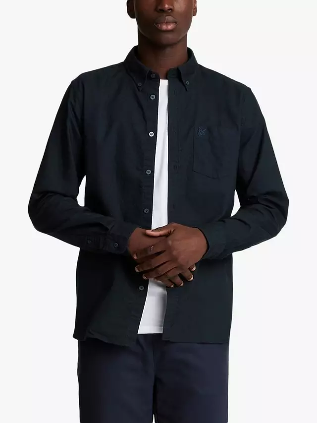 Рубашка Lyle & Scott Tonal Eagle Oxford, цвет dark navy
Рубашка Lyle & Scott Tonal Eagle Oxford, цвет dark navy