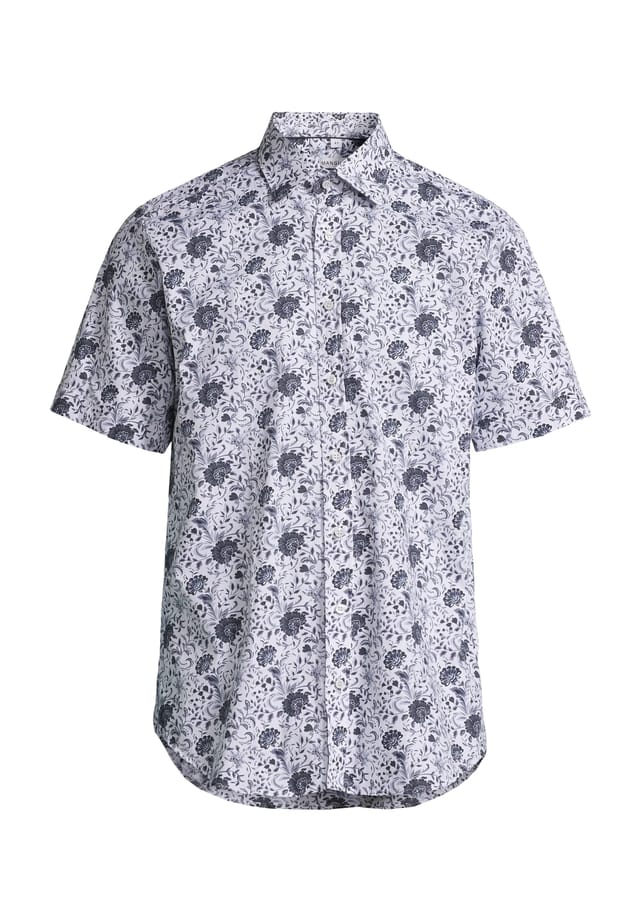 Рубашка делового покроя с коротким рукавом и воротником-стойкой Manguun, белый
Рубашка делового покроя с коротким рукавом и воротником-стойкой Manguun, белый