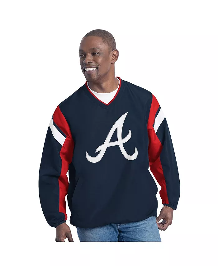 Мужской вязаный худи с V-образным вырезом Atlanta Braves Double Coverage в темно-синем цвете G-III Sports by Carl Banks
Мужской вязаный худи с V-образным вырезом Atlanta Braves Double Coverage в темно-синем цвете G-III Sports by Carl Banks