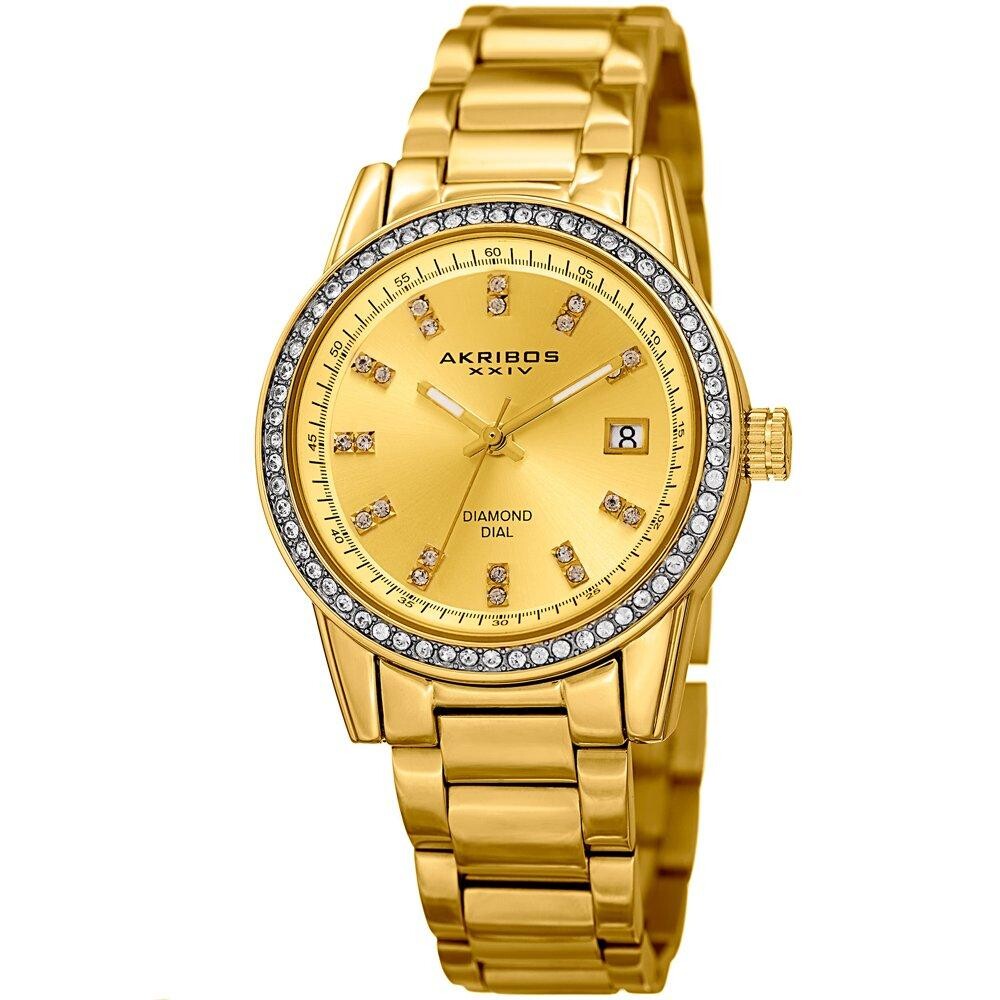 AK928 Повседневные часы в круглом корпусе Akribos, золото
AK928 Повседневные часы в круглом корпусе Akribos, золото