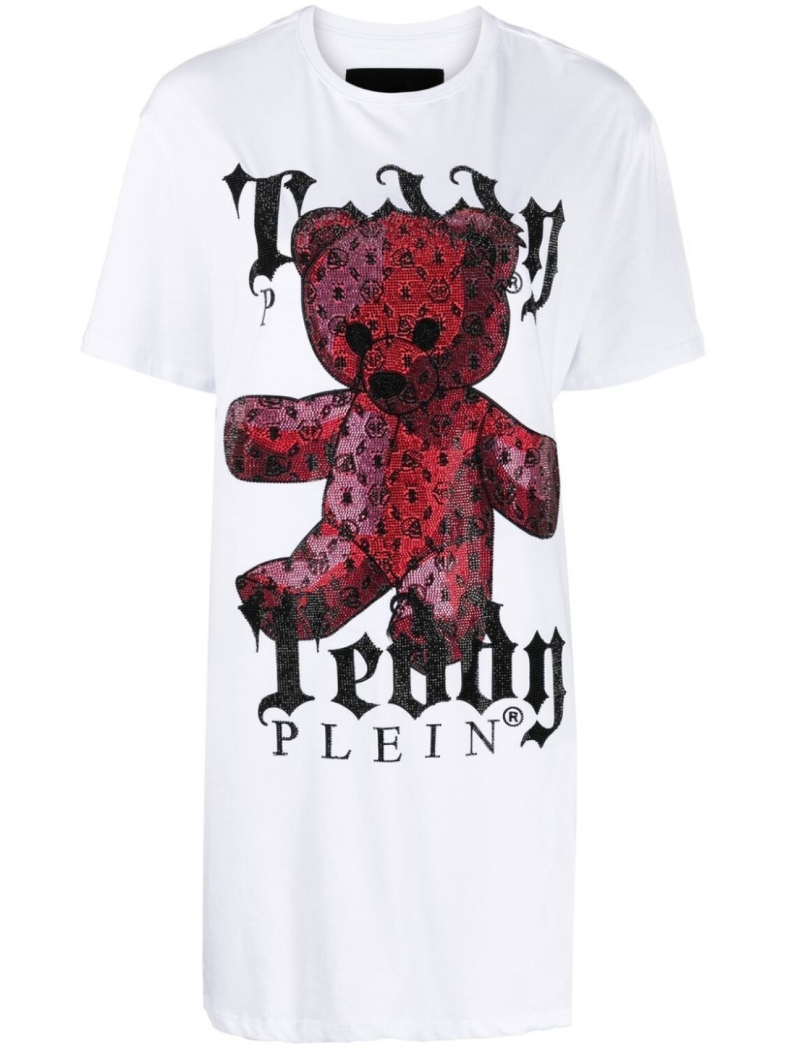 Philipp Plein платье-футболка Teddy Plein, белый
Philipp Plein платье-футболка Teddy Plein, белый