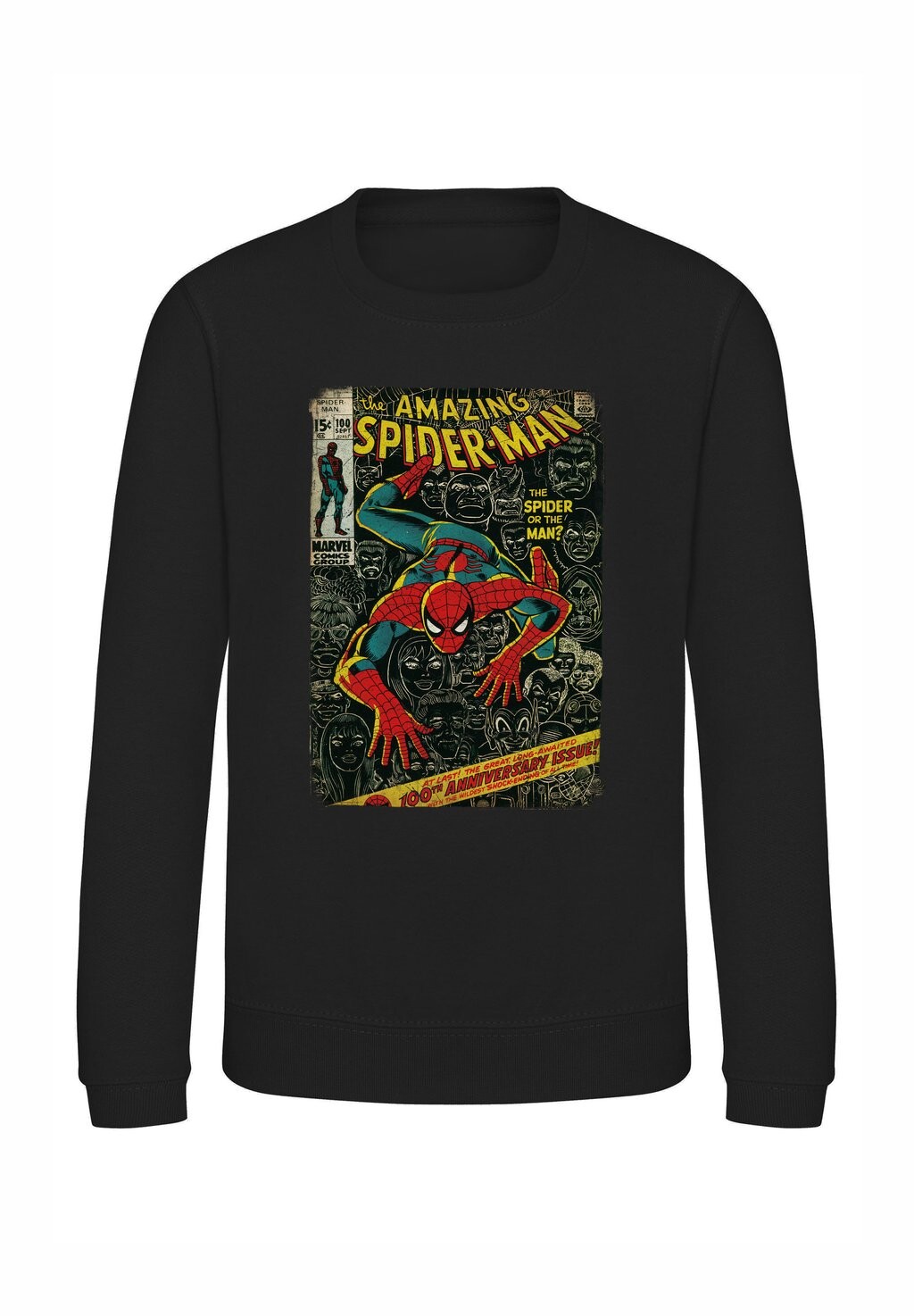 Толстовка SPIDER-MAN SPIDEY FRONT COVER Marvel, черный
Толстовка SPIDER-MAN SPIDEY FRONT COVER Marvel, черный