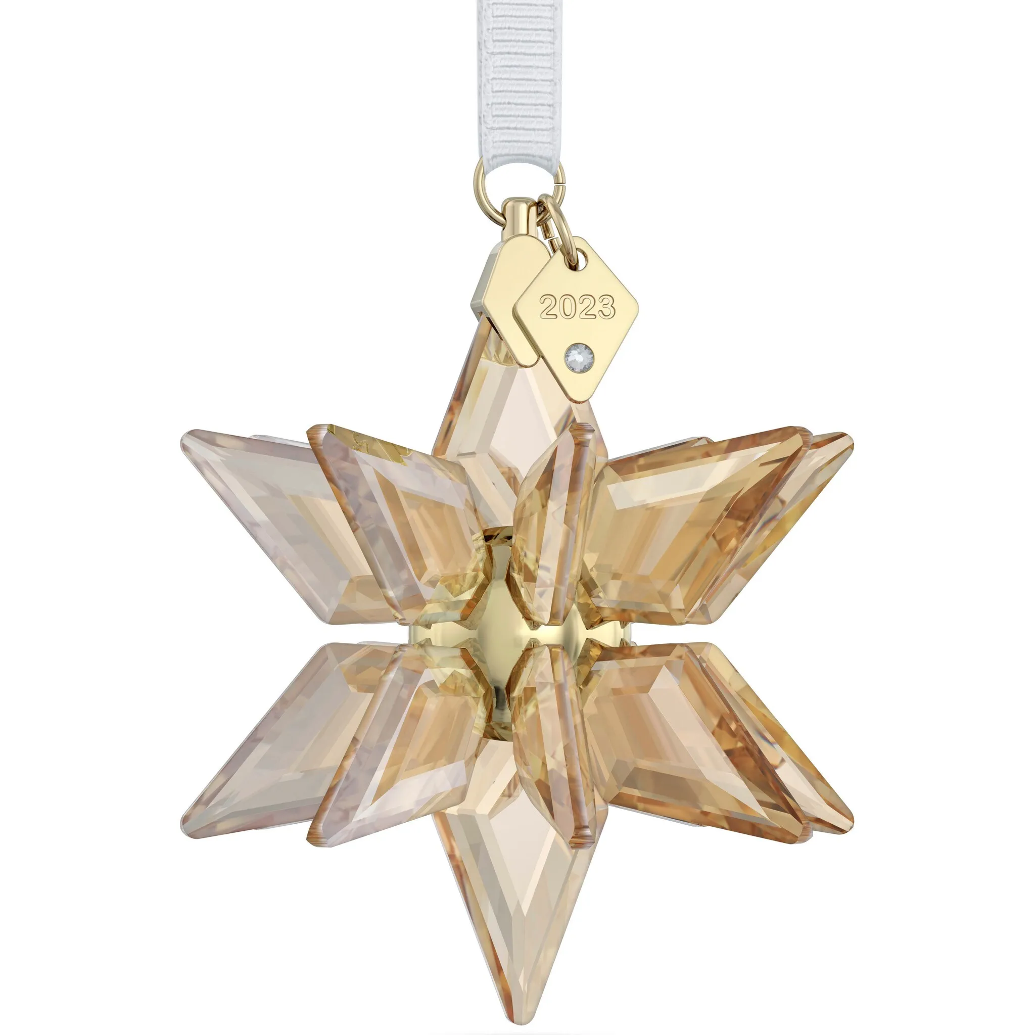 Декоративная вешалка Swarovski «ORNAMENT FESTIVE 3D 2023, 5651397, 5653577», (1 шт.), кристалл Swarovski, цвет champagner-goldfarben-weiß
Декоративная вешалка Swarovski «ORNAMENT FESTIVE 3D 2023, 5651397, 5653577», (1 шт.), кристалл Swarovski, цвет champagner-goldfarben-weiß