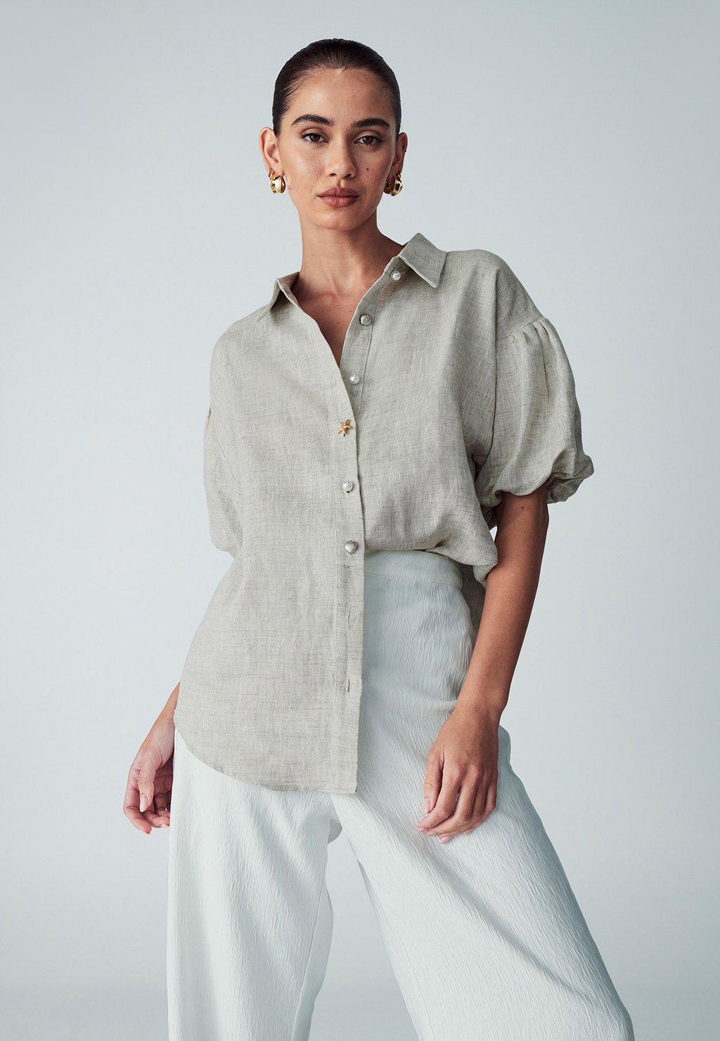 Блуза VIEN ST MRLO, бежевый/меланж
Блуза VIEN ST MRLO, бежевый/меланж