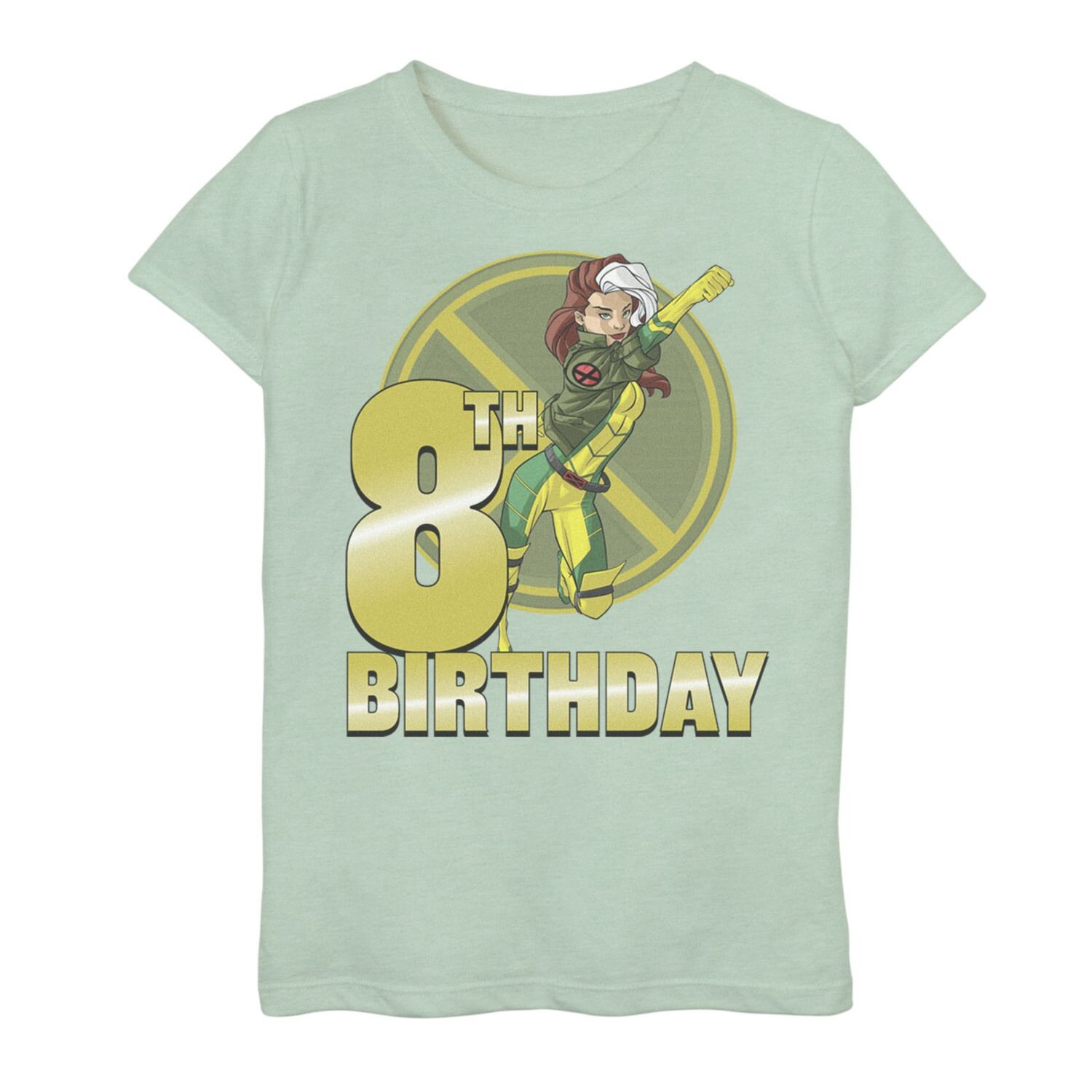 Футболка с изображением значка на 8-й день рождения для девочек 7–16 лет Marvel X-Men Rogue Marvel
Футболка с изображением значка на 8-й день рождения для девочек 7–16 лет Marvel X-Men Rogue Marvel