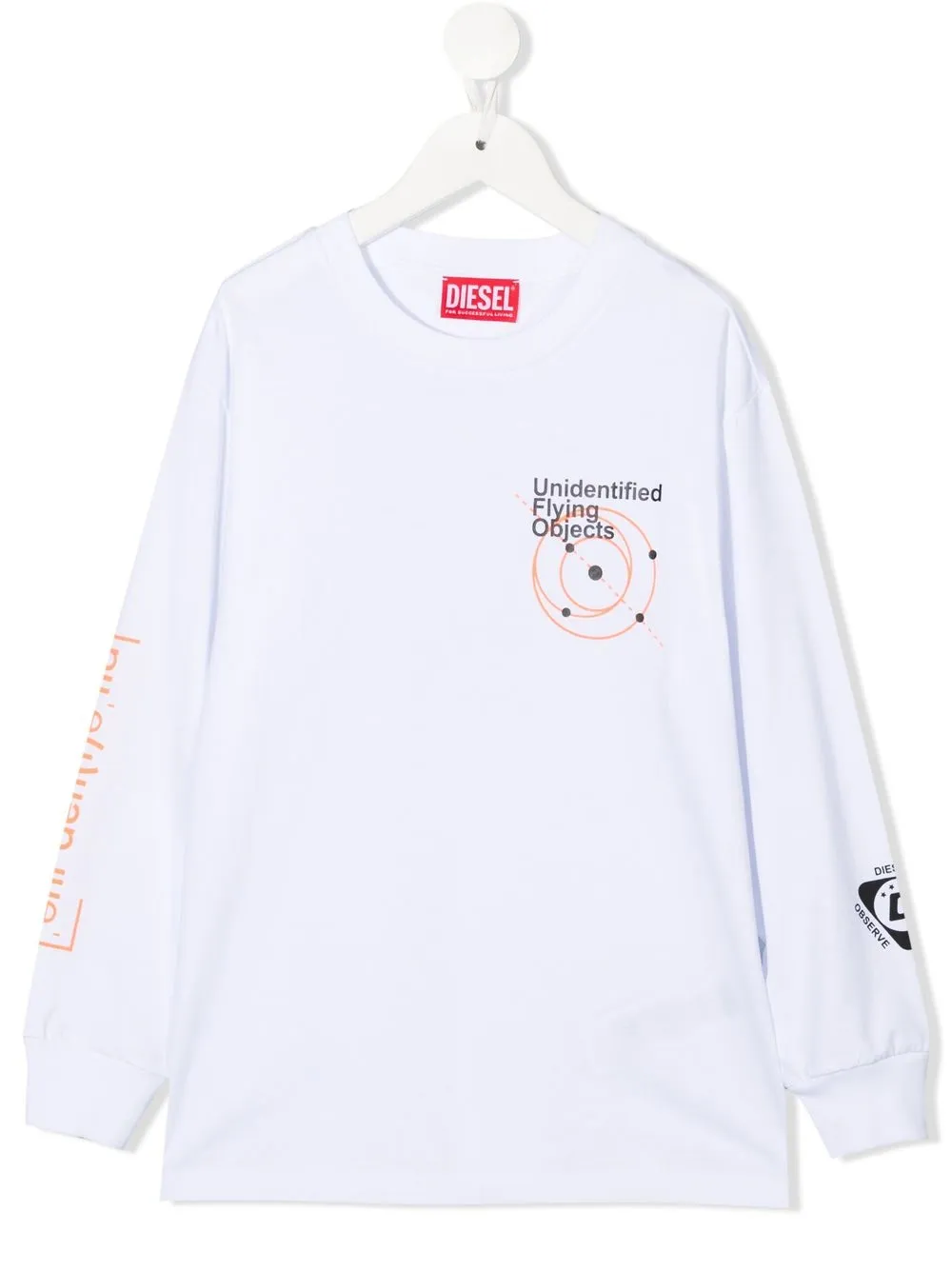 Футболка UFO с графичным принтом Diesel Kids, белый
Футболка UFO с графичным принтом Diesel Kids, белый