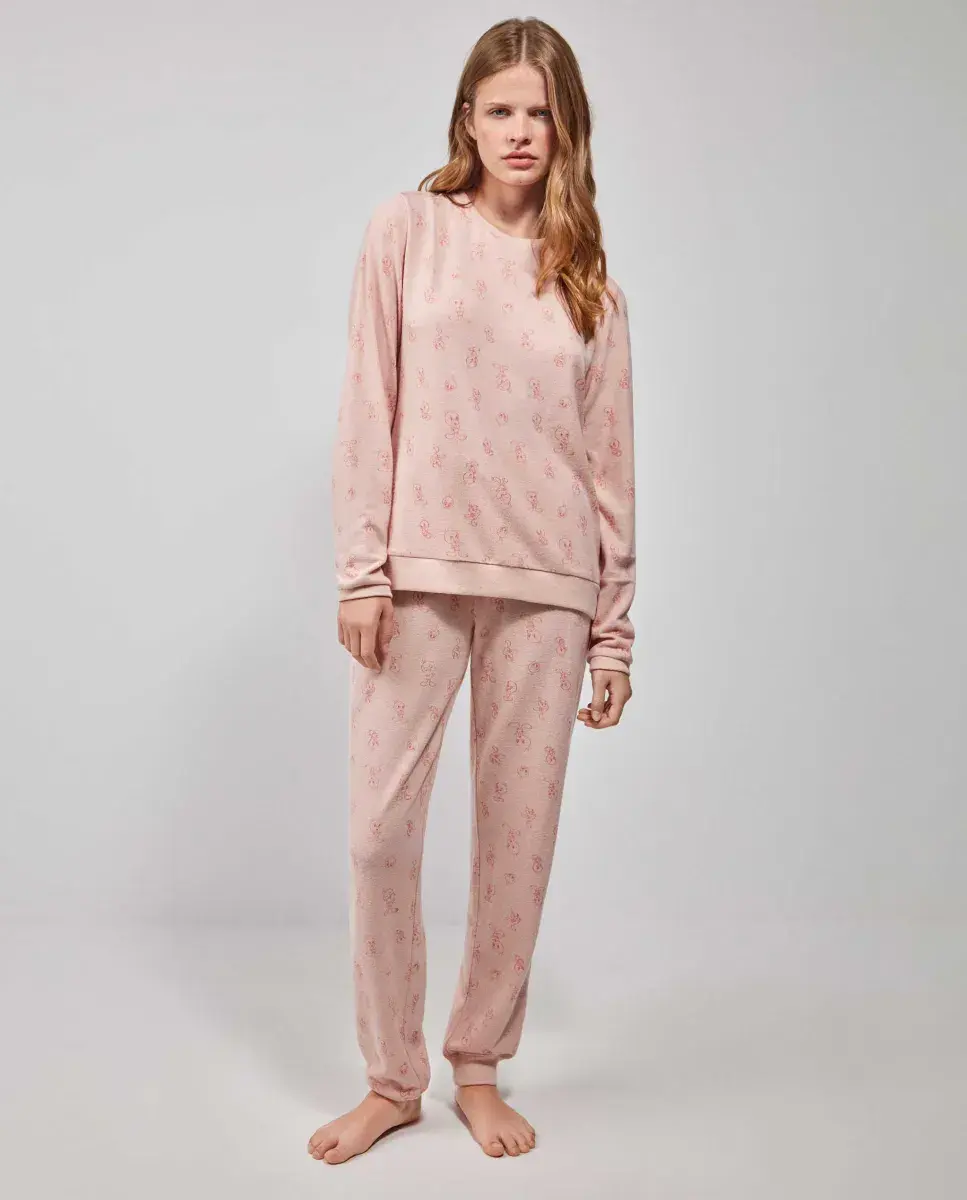 Женская длинная пижама с принтом Tweety Gisela, цвет Rosa
Женская длинная пижама с принтом Tweety Gisela, цвет Rosa