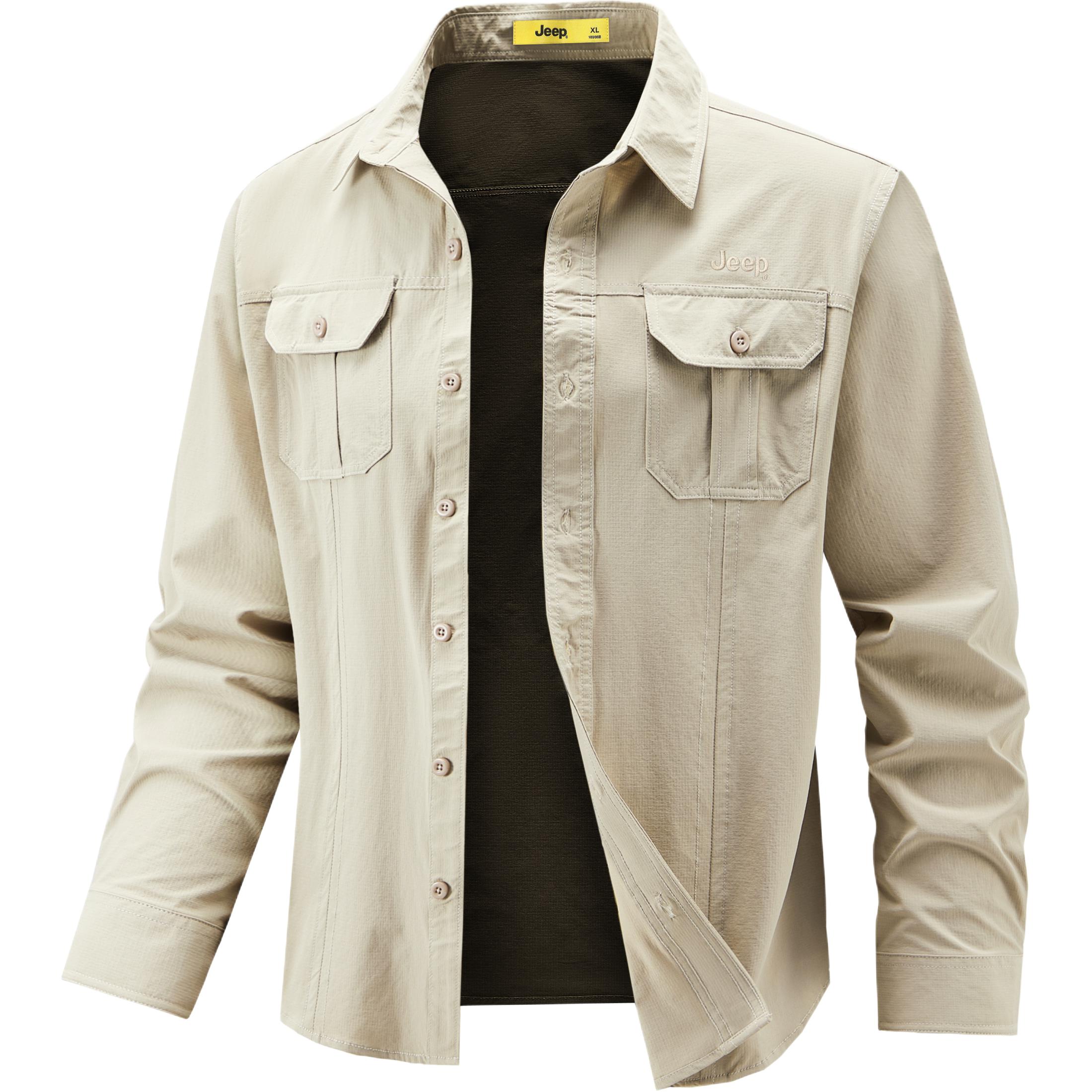 Рубашка Unisex Lapel Moderate Workwear Jeep, светло-серый
Рубашка Unisex Lapel Moderate Workwear Jeep, светло-серый