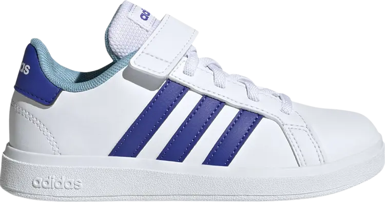 Кроссовки Grand Court Strap Little Kid 'White Lucid Blue', белый
Кроссовки Grand Court Strap Little Kid 'White Lucid Blue', белый