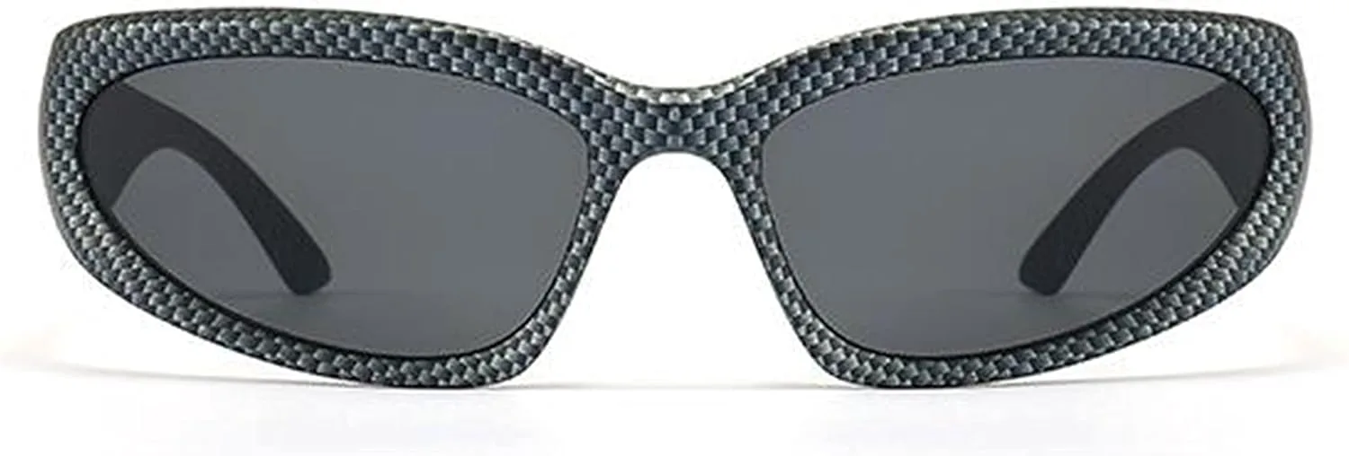 Спортивные солнцезащитные очки обтекаемой формы для мужчин и женщин, в стиле Y2k, солнцезащитные очки-маска, защита от УФ-излучения UV400 Kyiduo, Grey Frame/Gray Lens
Спортивные солнцезащитные очки обтекаемой формы для мужчин и женщин, в стиле Y2k, солнцезащитные очки-маска, защита от УФ-излучения UV400 Kyiduo, Grey Frame/Gray Lens