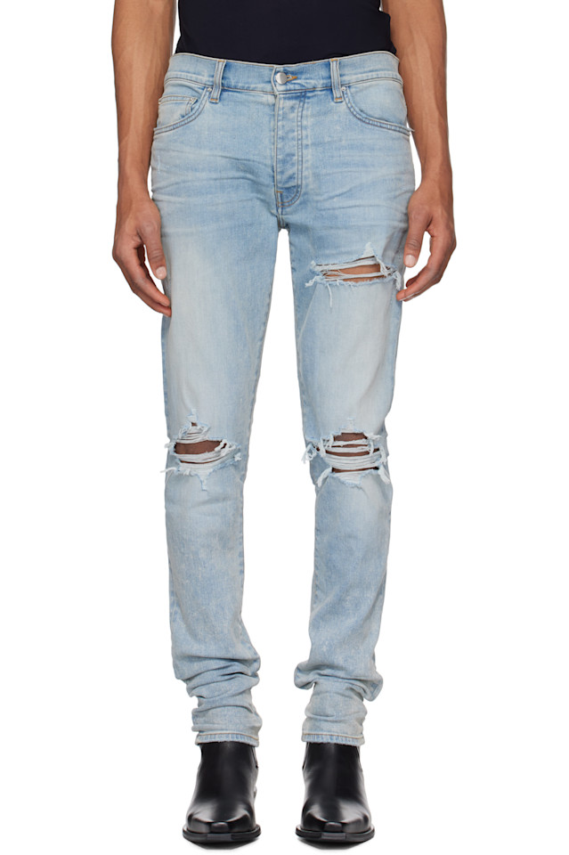 Джинсы Mx1 Amiri, индиго 
Джинсы Mx1 Amiri, индиго