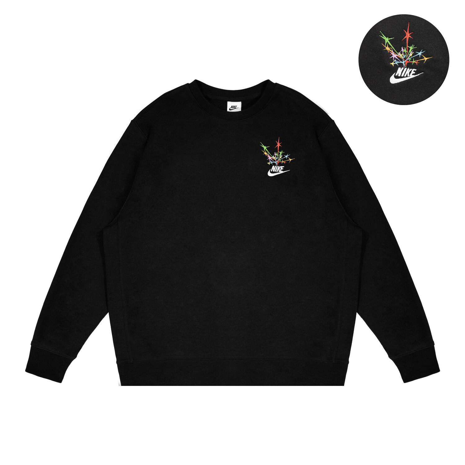 Толстовка унисекс черная Nike, черный
Толстовка унисекс черная Nike, черный
