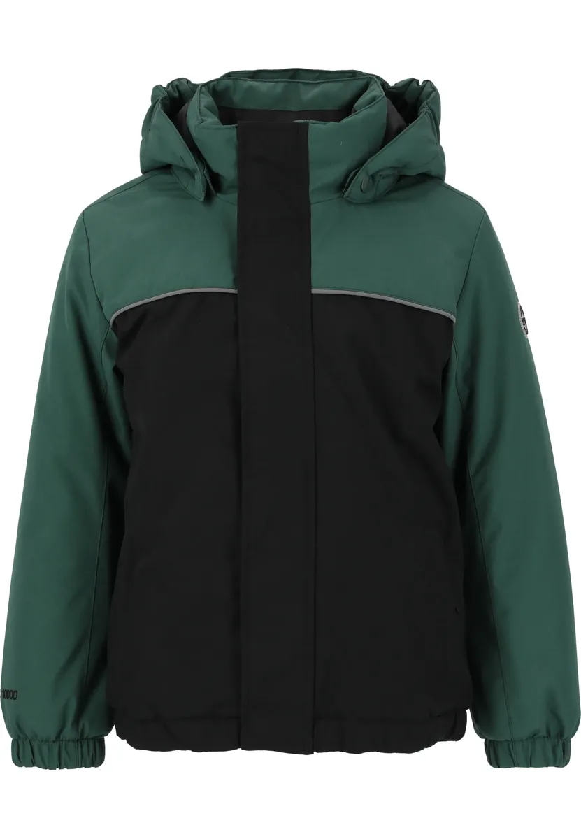 Лыжная куртка ZIGZAG "Mixup" с водонепроницаемыми и ветрозащитными свойствами, зеленый