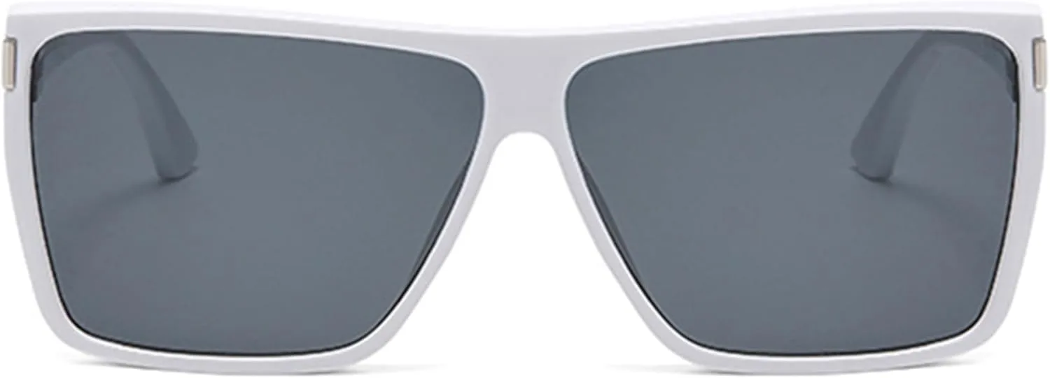 Большие ретро-солнцезащитные очки-пилот квадратной формы в стиле 70-х для женщин и мужчин. Модные ветрозащитные очки больших размеров bullabulling, White
Большие ретро-солнцезащитные очки-пилот квадратной формы в стиле 70-х для женщин и мужчин. Модные ветрозащитные очки больших размеров bullabulling, White