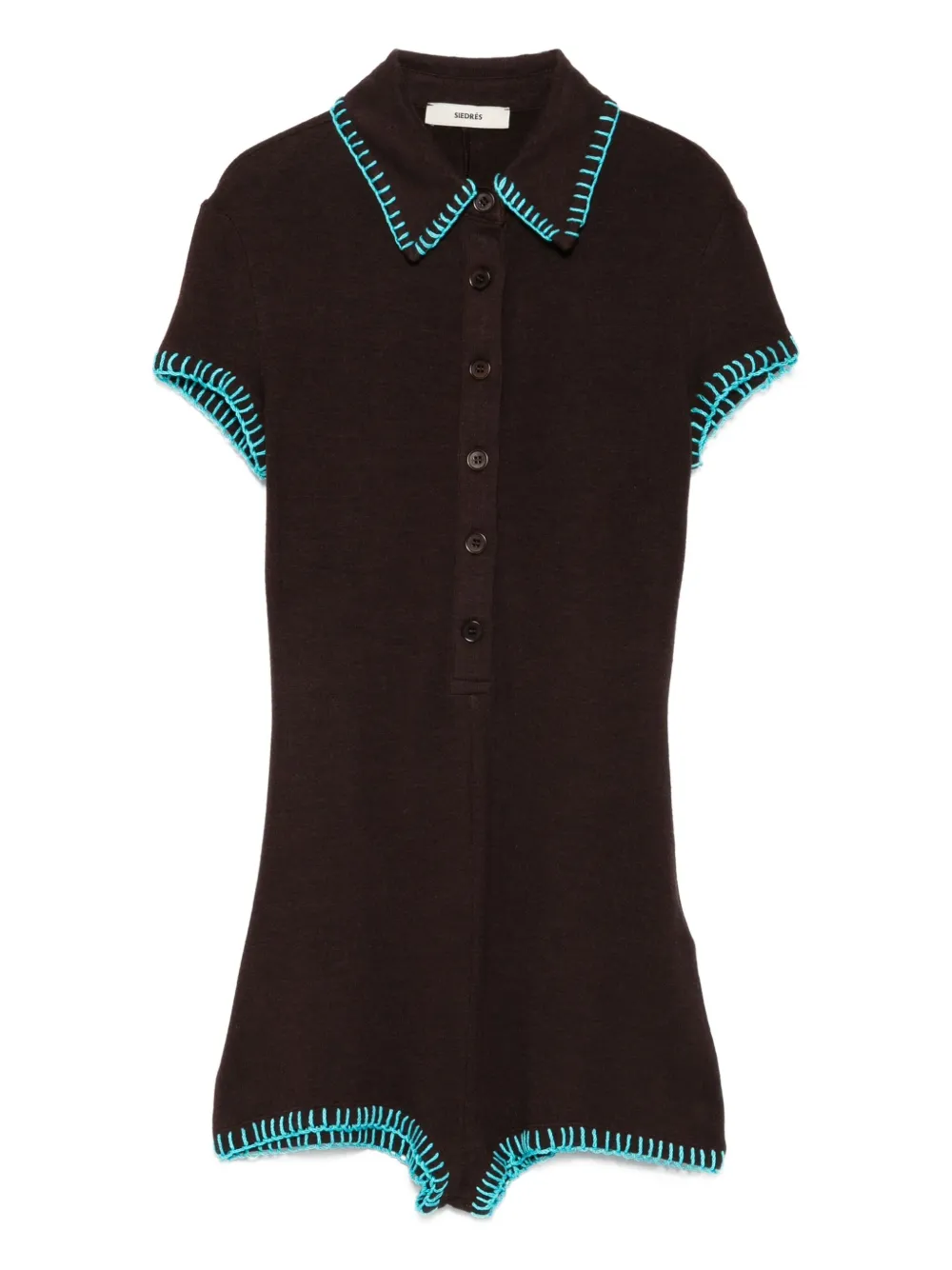 Комбинезон Dunie с короткими рукавами и застежкой на пуговицы SIEDRES, коричневый
Комбинезон Dunie с короткими рукавами и застежкой на пуговицы SIEDRES, коричневый