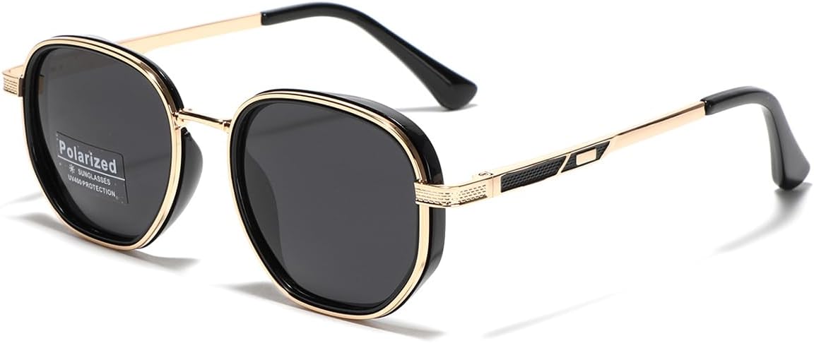 Поляризованные солнцезащитные очки для женщин Tr90, унисекс, квадратные солнцезащитные очки для мужчин, полуметаллические линзы TAC, очки для вождения, защита от УФ-излучения UV400 weiyuchen, Black Gold Frame
Поляризованные солнцезащитные очки для женщин Tr90, унисекс, квадратные солнцезащитные очки для мужчин, полуметаллические линзы TAC, очки для вождения, защита от УФ-излучения UV400 weiyuchen, Black Gold Frame