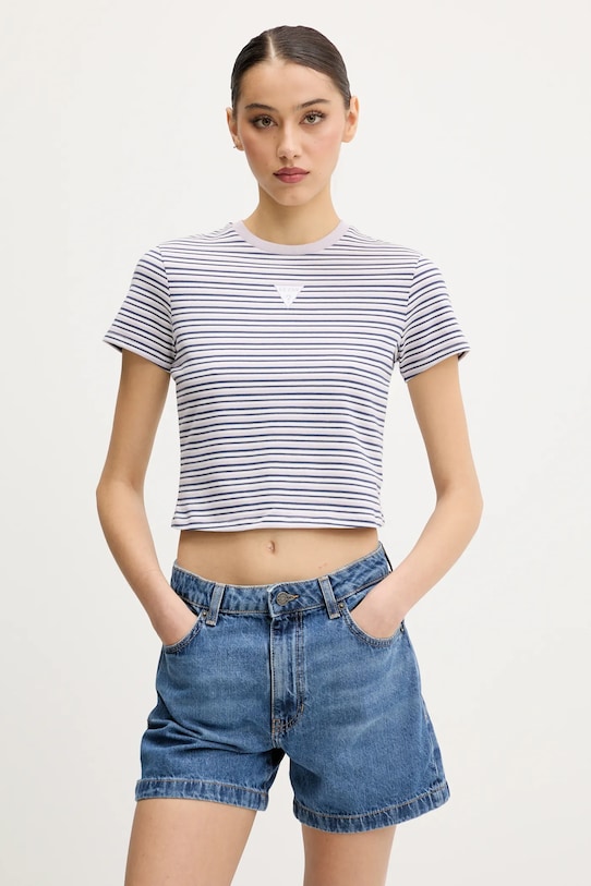 Футболка Guess Originals, розовый 
Футболка Guess Originals, розовый