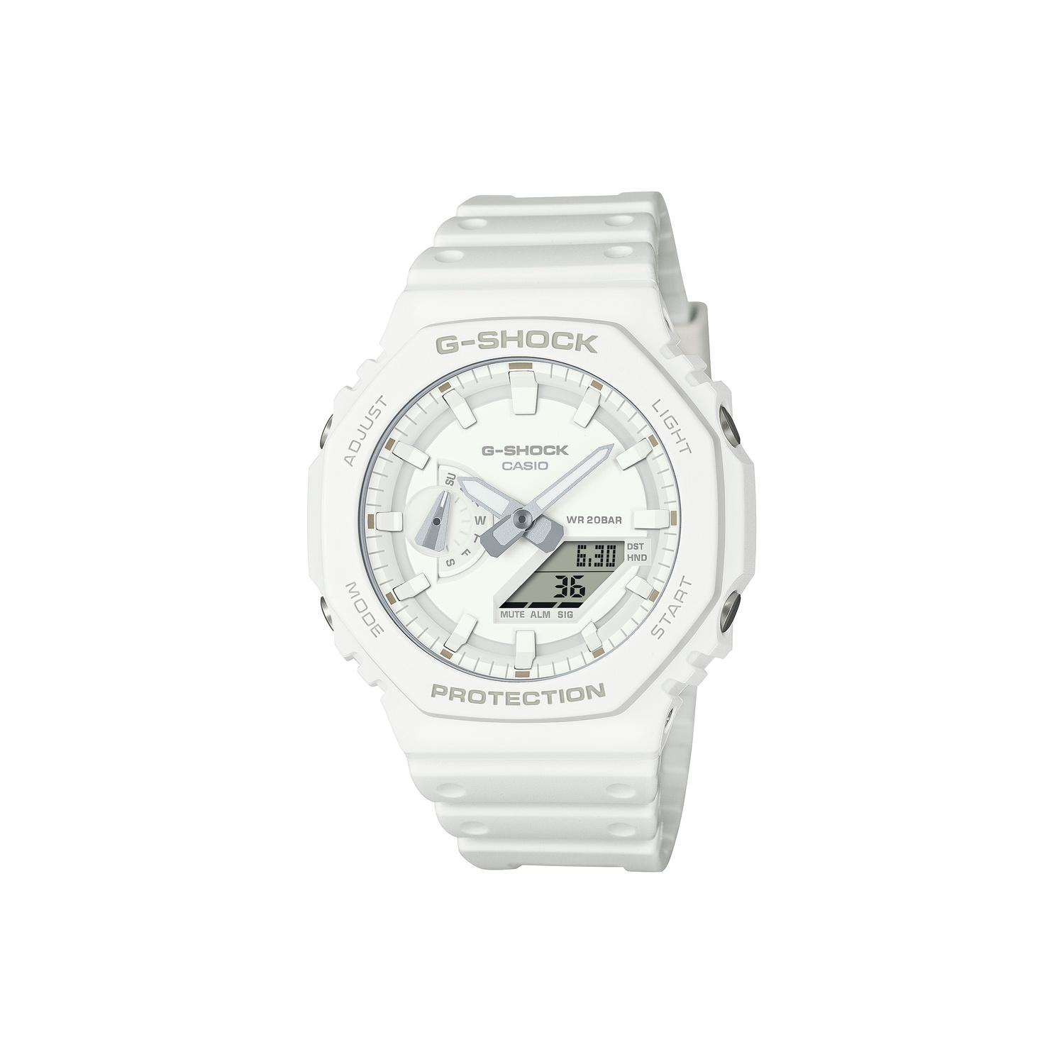 Часы Casio G-Shock Analog-Digital 2100 Series, арт. GA-2100-7A7PR, белый
Часы Casio G-Shock Analog-Digital 2100 Series, арт. GA-2100-7A7PR, белый