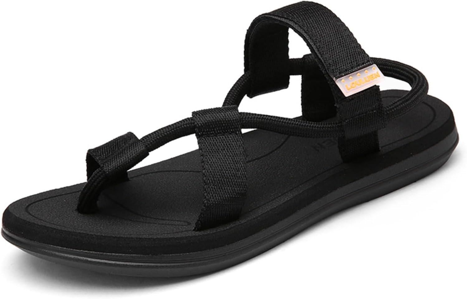 Мужские летние шлепанцы с противоскользящей толстой подошвой, дышащие пляжные сандалии из ЭВА для улицы и повседневной носки - парный дизайн Azttoztto, черный
Мужские летние шлепанцы с противоскользящей толстой подошвой, дышащие пляжные сандалии из ЭВА для улицы и повседневной носки - парный дизайн Azttoztto, черный
