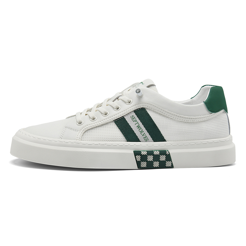 Мужские низкие кеды для скейтборда SEPTWOLVES, белый (стандартный размер кожаной обуви)
Мужские низкие кеды для скейтборда SEPTWOLVES, белый (стандартный размер кожаной обуви)