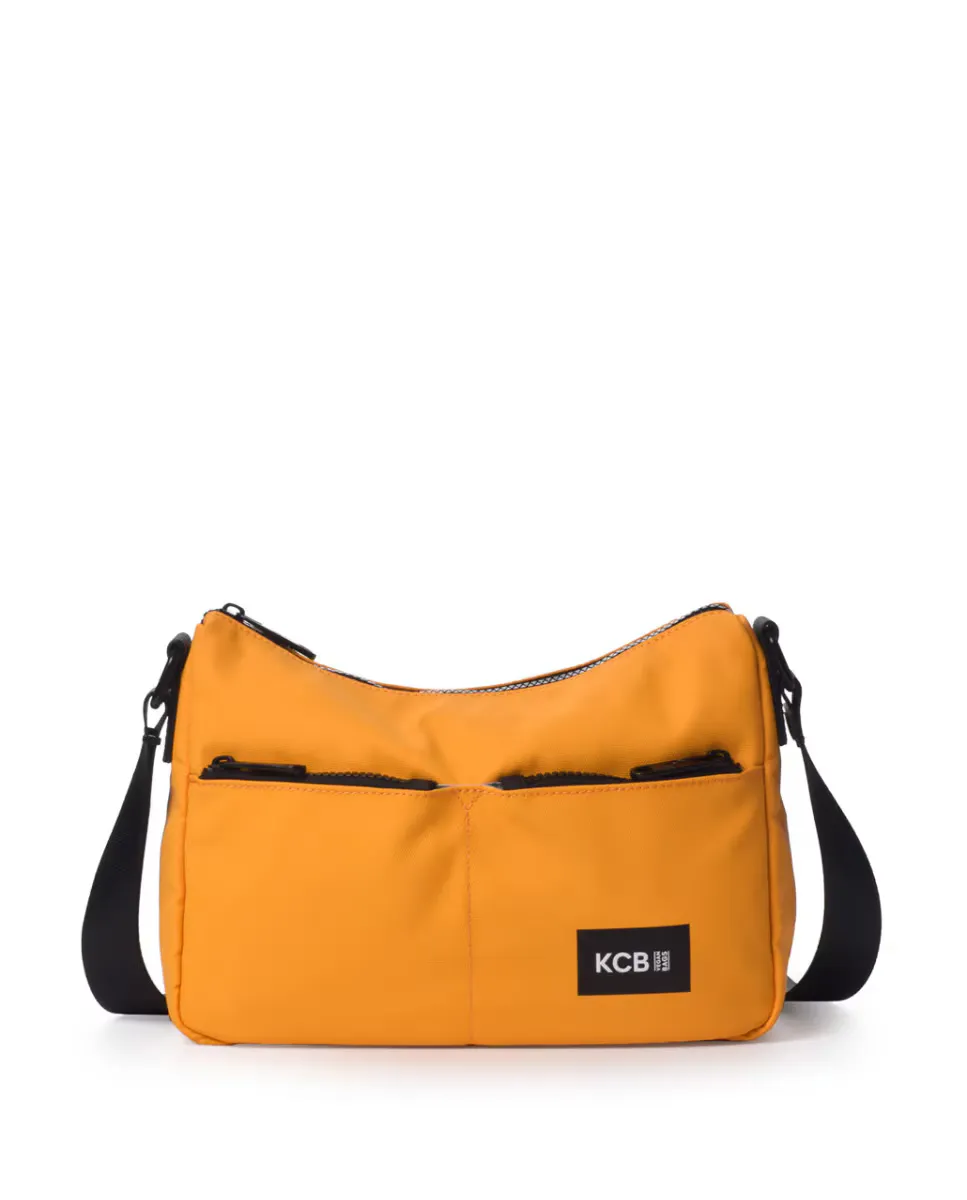 Большая двойная сумка через плечо Kcb, желтый
Большая двойная сумка через плечо Kcb, желтый