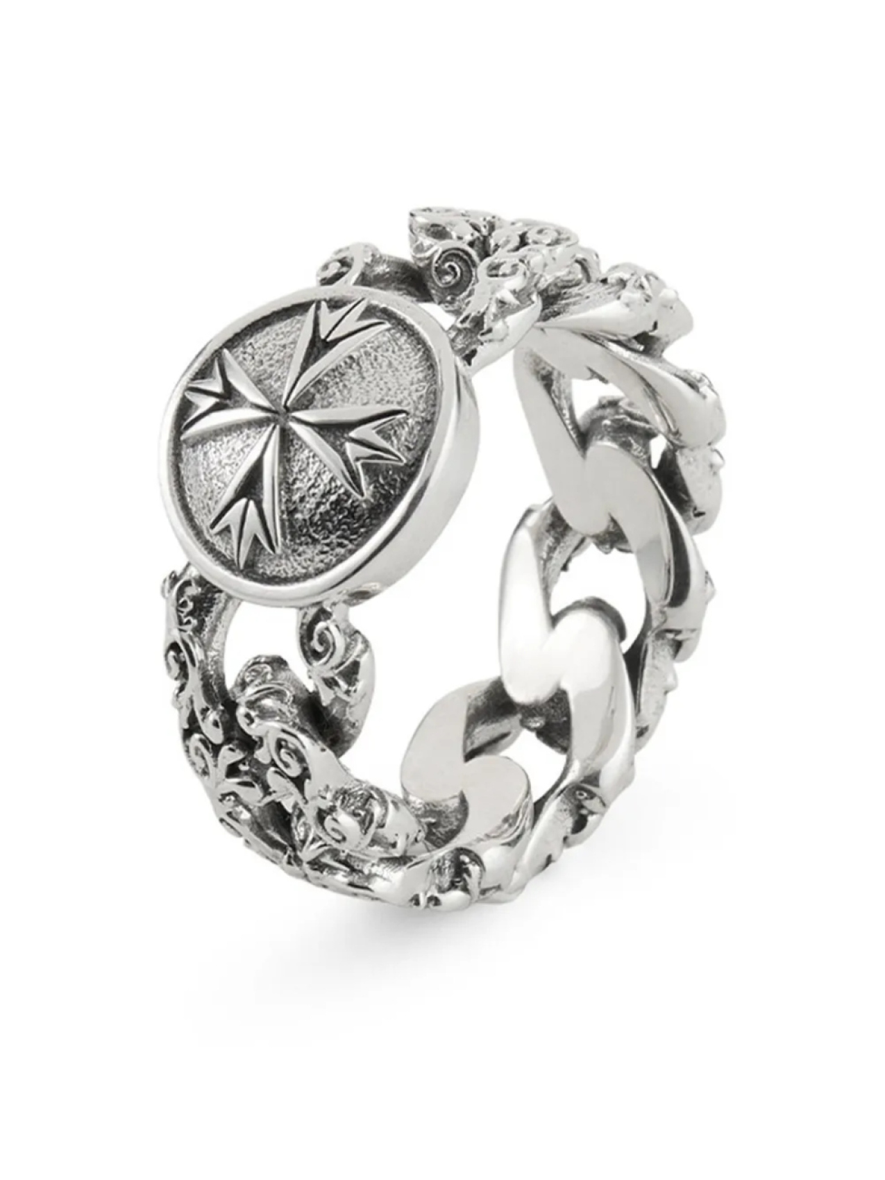 Кольцо Flourish Chain Emanuele Bicocchi, серебряный
Кольцо Flourish Chain Emanuele Bicocchi, серебряный