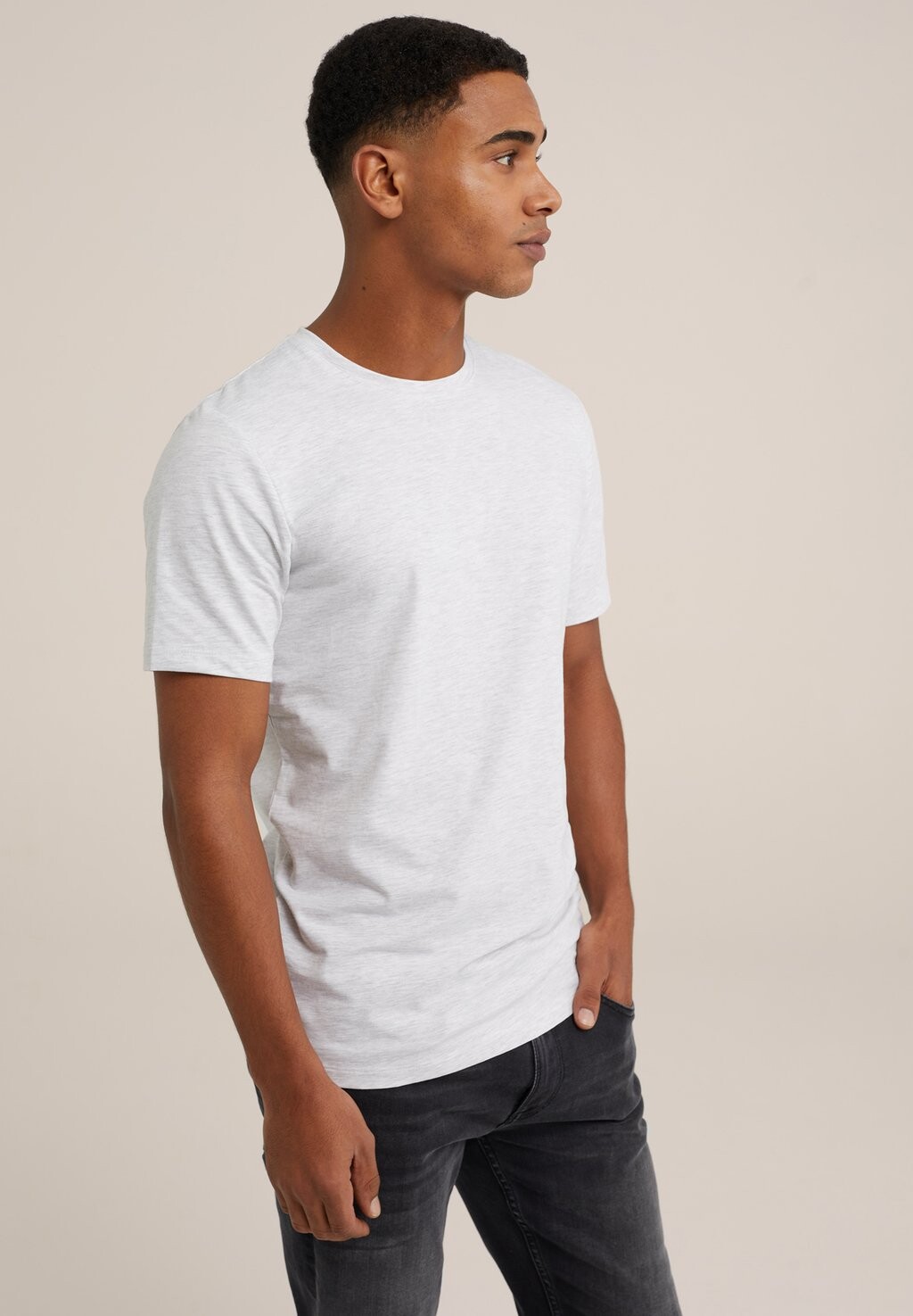 Футболка базовая Basic WE Fashion, цвет off-white
Футболка базовая Basic WE Fashion, цвет off-white