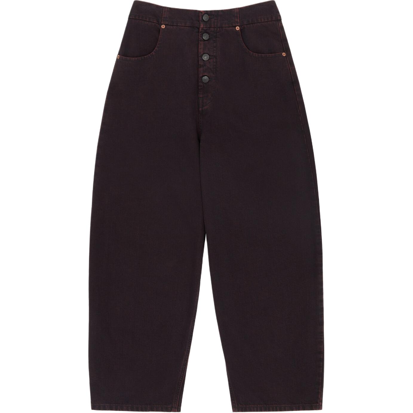 Джинсы с высокой посадкой и застежкой на пуговицах MM6 Maison Margiela, Bordeaux
Джинсы с высокой посадкой и застежкой на пуговицах MM6 Maison Margiela, Bordeaux