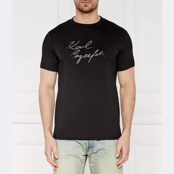 Футболка стандартного кроя Karl Lagerfeld, черный
Футболка стандартного кроя Karl Lagerfeld, черный
