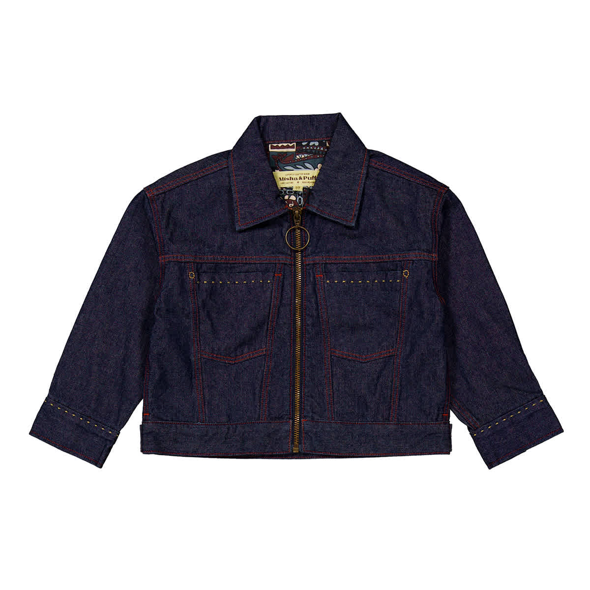Misha and Puff Детская джинсовая куртка Misha & Puff цвета индиго на молнии
Misha and Puff Детская джинсовая куртка Misha & Puff цвета индиго на молнии