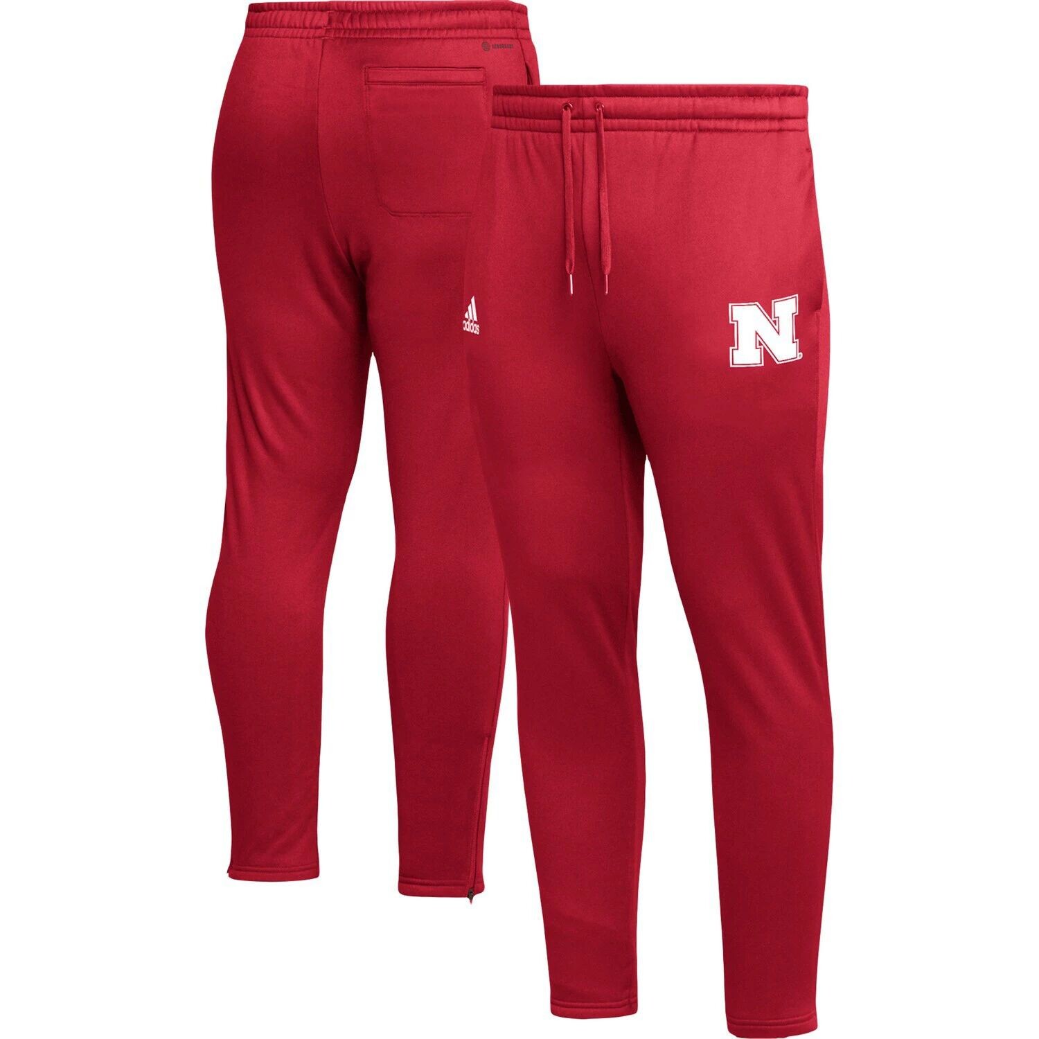 Мужские брюки-конусообразные AEROREADY Scarlet Nebraska Huskers adidas
Мужские брюки-конусообразные AEROREADY Scarlet Nebraska Huskers adidas