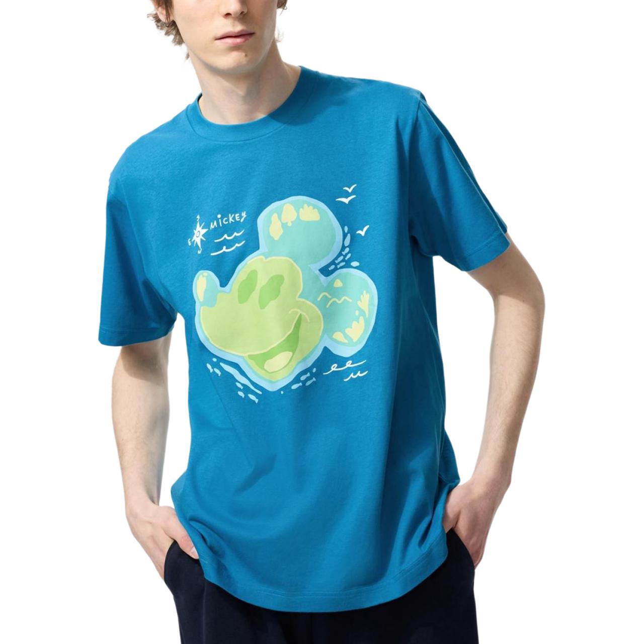 UNIQLO Футболка Disney Co brand мужская Lake Blue
UNIQLO Футболка Disney Co brand мужская Lake Blue