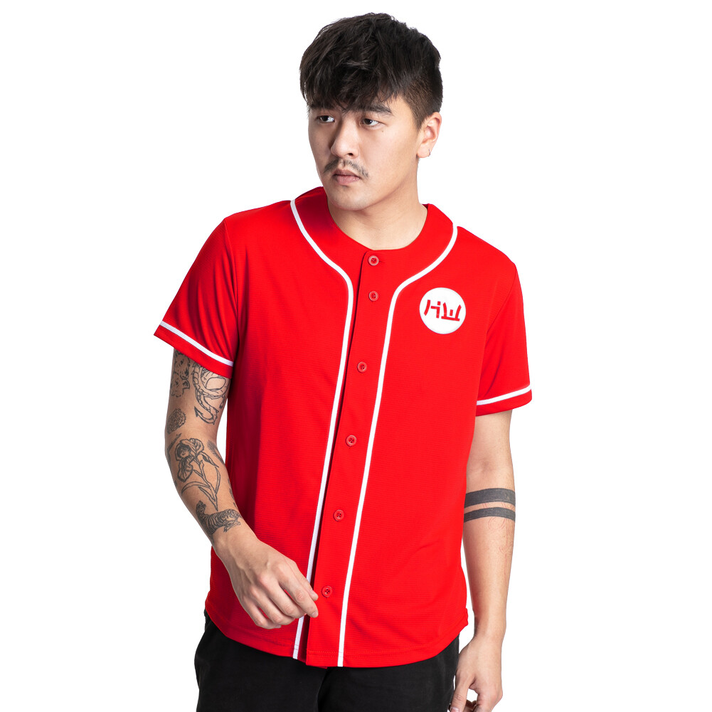 HIDETOSHI WAKASHIMA "BC Kiyota" мужская бейсбольная майка красная
HIDETOSHI WAKASHIMA "BC Kiyota" мужская бейсбольная майка красная