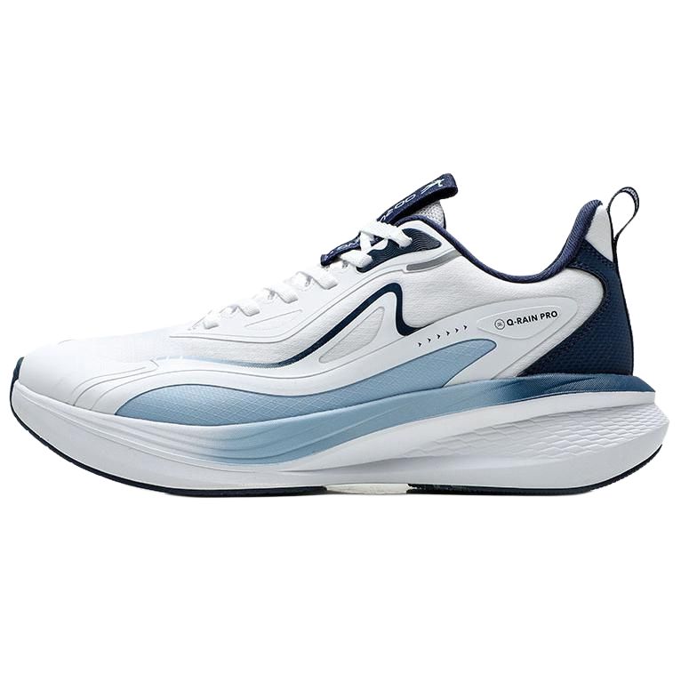 QIAODAN Кроссовки для бега с низким верхом, противоскользящие, износостойкие, мужские, белые, синие
QIAODAN Кроссовки для бега с низким верхом, противоскользящие, износостойкие, мужские, белые, синие