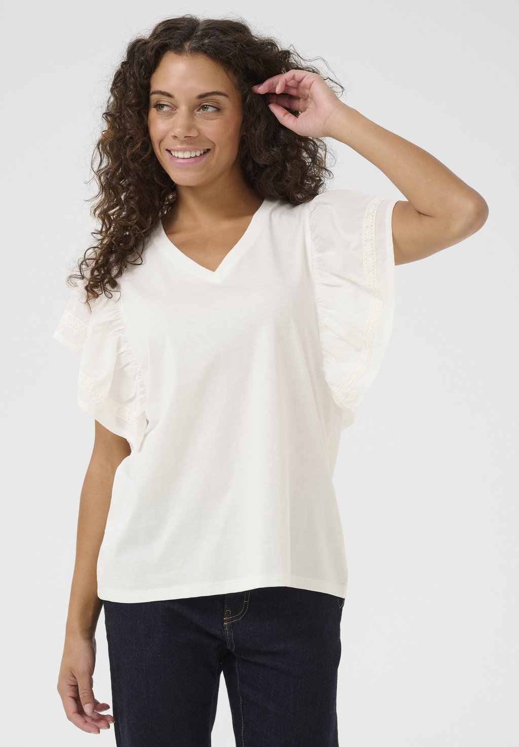 Футболка с принтом CUADA - Blouse Culture, кремовый
Футболка с принтом CUADA - Blouse Culture, кремовый