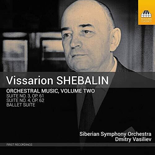 CD диск Shebalin / Siberian Symphony Orch / Vasilyev: Orchestral Music 2
CD диск Shebalin / Siberian Symphony Orch / Vasilyev: Orchestral Music 2