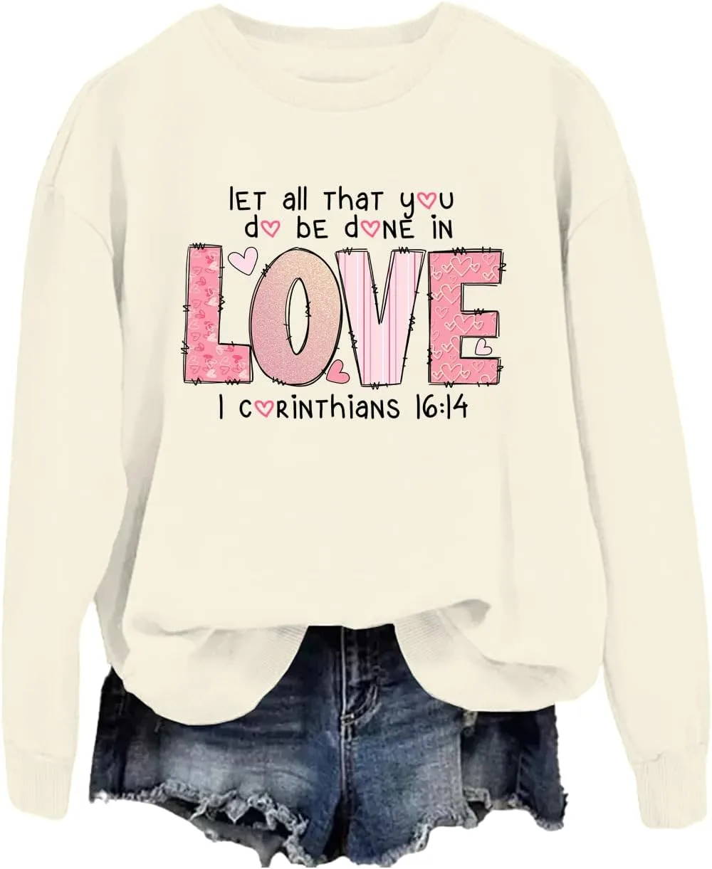 Свитшот Valentine Let All That You Do Be Done In Love JWVEL
Свитшот Valentine Let All That You Do Be Done In Love JWVEL