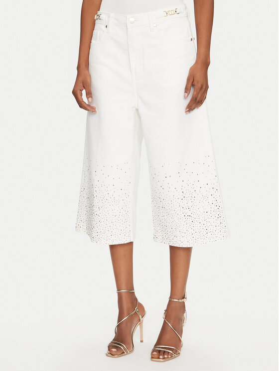 Широкие брюки-кюлоты M10 138PT Met, белый
Широкие брюки-кюлоты M10 138PT Met, белый