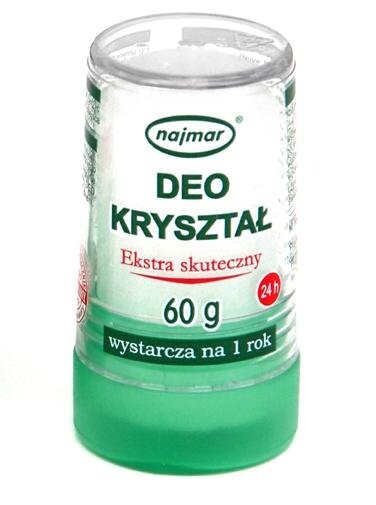 Najmar, натуральный дезодорант, 60 г
Najmar, натуральный дезодорант, 60 г