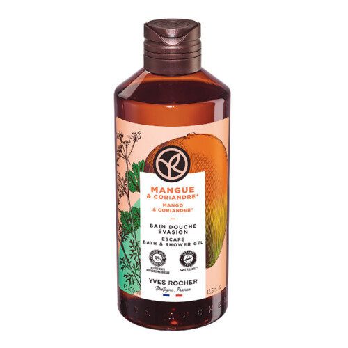 Гель для душа и ванны, Манго и Кориандр, 400 мл Yves Rocher
Гель для душа и ванны, Манго и Кориандр, 400 мл Yves Rocher