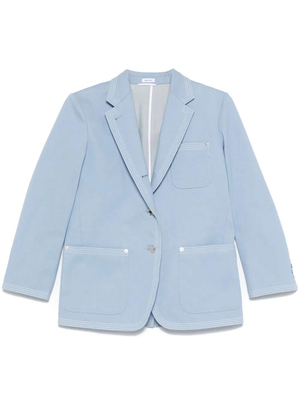 Твиловый пиджак THOM BROWNE, синий
Твиловый пиджак THOM BROWNE, синий