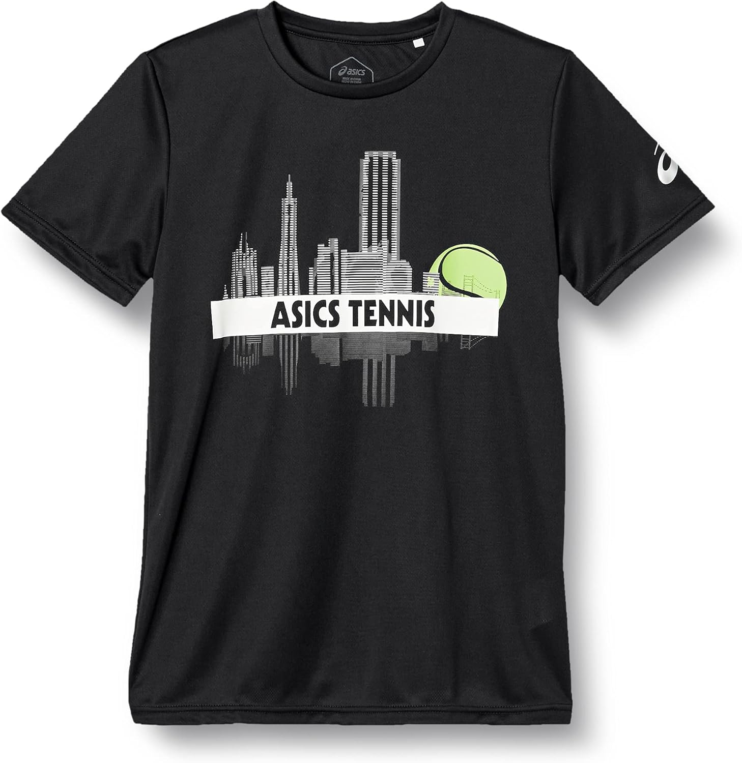 Мужская теннисная футболка ASICS с коротким рукавом, 2041A206, черный
Мужская теннисная футболка ASICS с коротким рукавом, 2041A206, черный