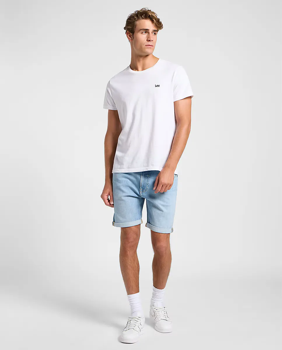 Мужские облегающие джинсовые шорты Lee, светло-голубой
Мужские облегающие джинсовые шорты Lee, светло-голубой