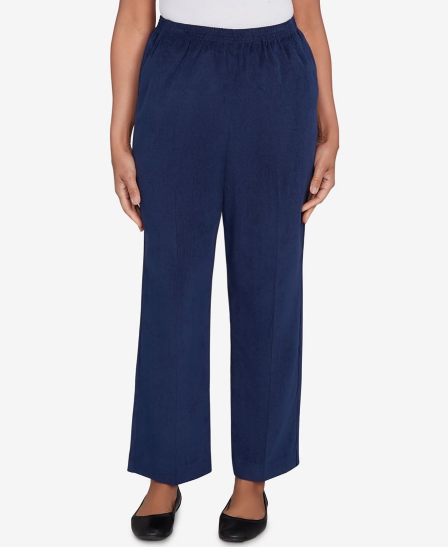 Классические женские короткие брюки из вельвета с эластичным поясом Alfred Dunner, Navy
Классические женские короткие брюки из вельвета с эластичным поясом Alfred Dunner, Navy