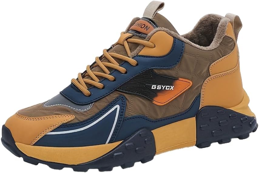 Зимние мужские кроссовки Hhhchpm с утолщенной изоляцией и мягкой подкладкой для улицы, повседневного использования, стильная зимняя обувь, хаки
Зимние мужские кроссовки Hhhchpm с утолщенной изоляцией и мягкой подкладкой для улицы, повседневного использования, стильная зимняя обувь, хаки