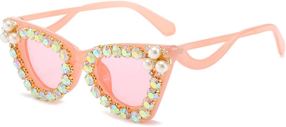 Женские солнцезащитные очки «кошачий глаз» с блестящими бриллиантами, роскошные очки с жемчужным блеском, солнцезащитные очки UV400, градиентные очки со стразами для мужчин TYUVIVO, Pink Pink
Женские солнцезащитные очки «кошачий глаз» с блестящими бриллиантами, роскошные очки с жемчужным блеском, солнцезащитные очки UV400, градиентные очки со стразами для мужчин TYUVIVO, Pink Pink