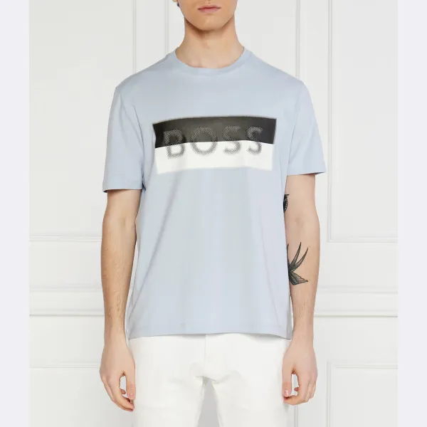Футболка стандартного кроя Boss, синий
Футболка стандартного кроя Boss, синий